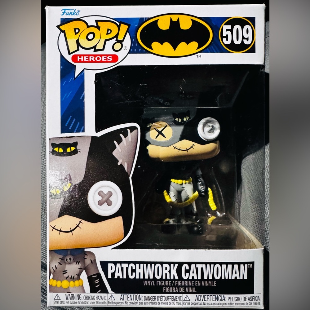 Funko Pop DC Heroes Patchwork CatWoman Vinyl Figure Brand New In Box